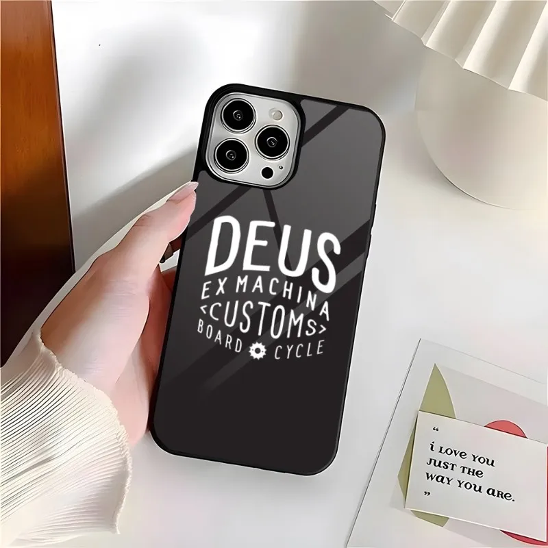 D-Deus Ex Machinase Phone Case PC+TPU For Iphone 15 12 Pro Max 14 13 11 Mini 6S 7 8 Plus X Xs XR 2020 Shockproof Back Cover