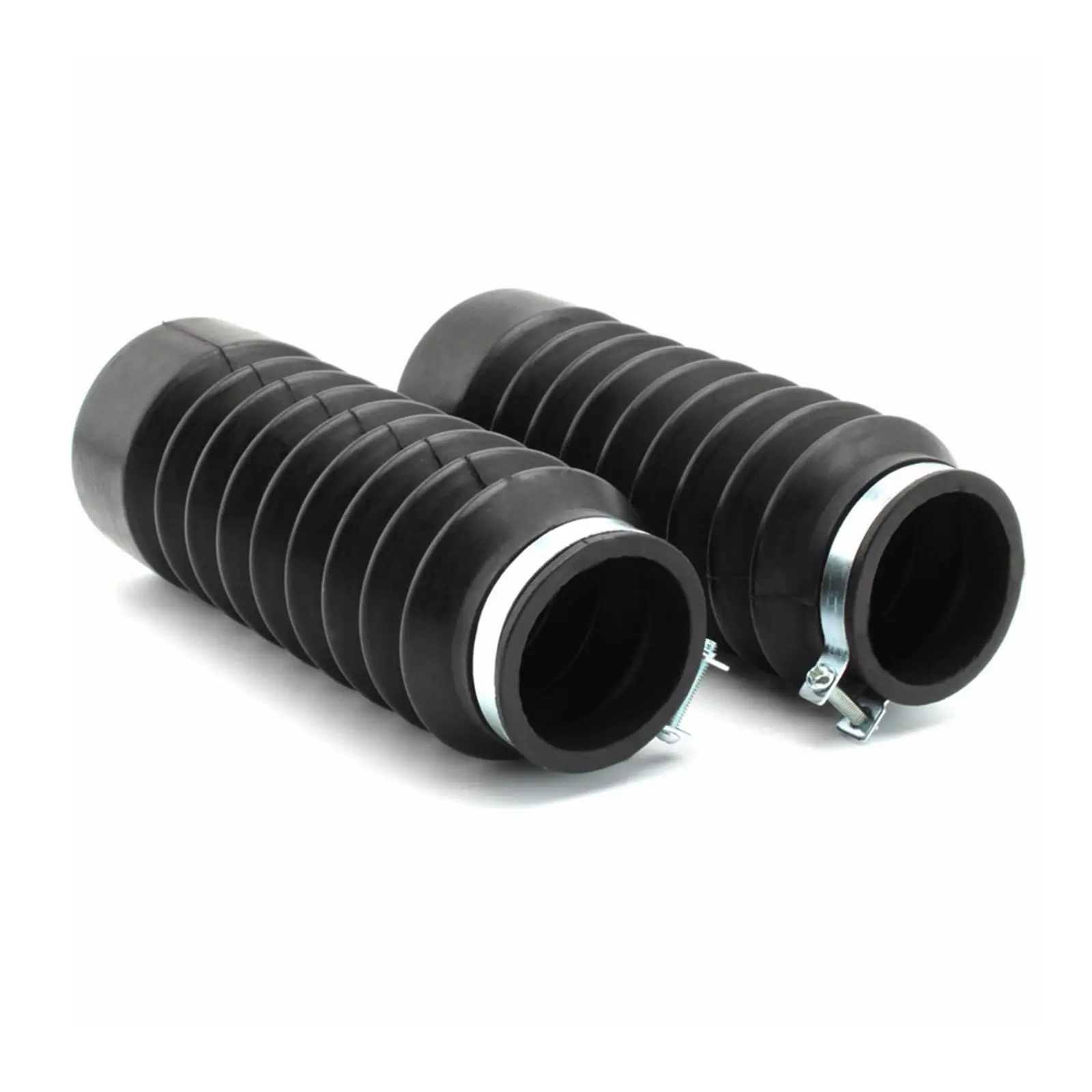 

Black Rubber Front Fork Boots Protector Dustproof Shock Absorber Gaiters for Honda Rebel CMX500 2017-2021