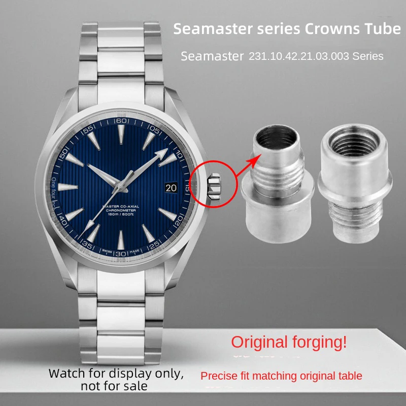 Watch Accessories Watch Crowns Parts For Omega Seamaster Crowns Tube 2.9X3.6MM Replace Watch Repair Watch Crowns Accessories