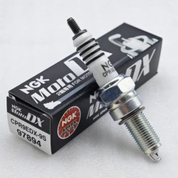 1pcs Original NGK Ruthenium Spark Plug CPR9EDX-9S 97894 is applicable to YAMAHA FJ 09 FJR1300ES FZ-09 MT-09 TRACER 900 XSR900