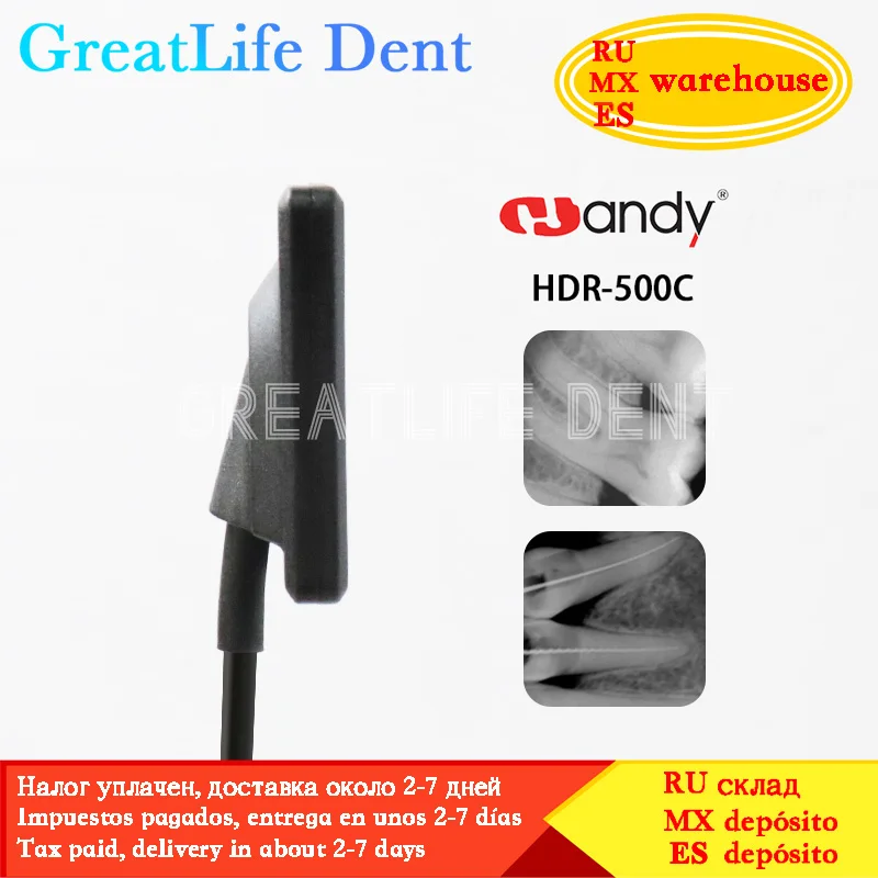 Mexico RU EU In Stock GreatLife Waterproof Original Nanopix Rvg Intraoral Imaging System Digital Dental Sensor X-Ray Rvg Image