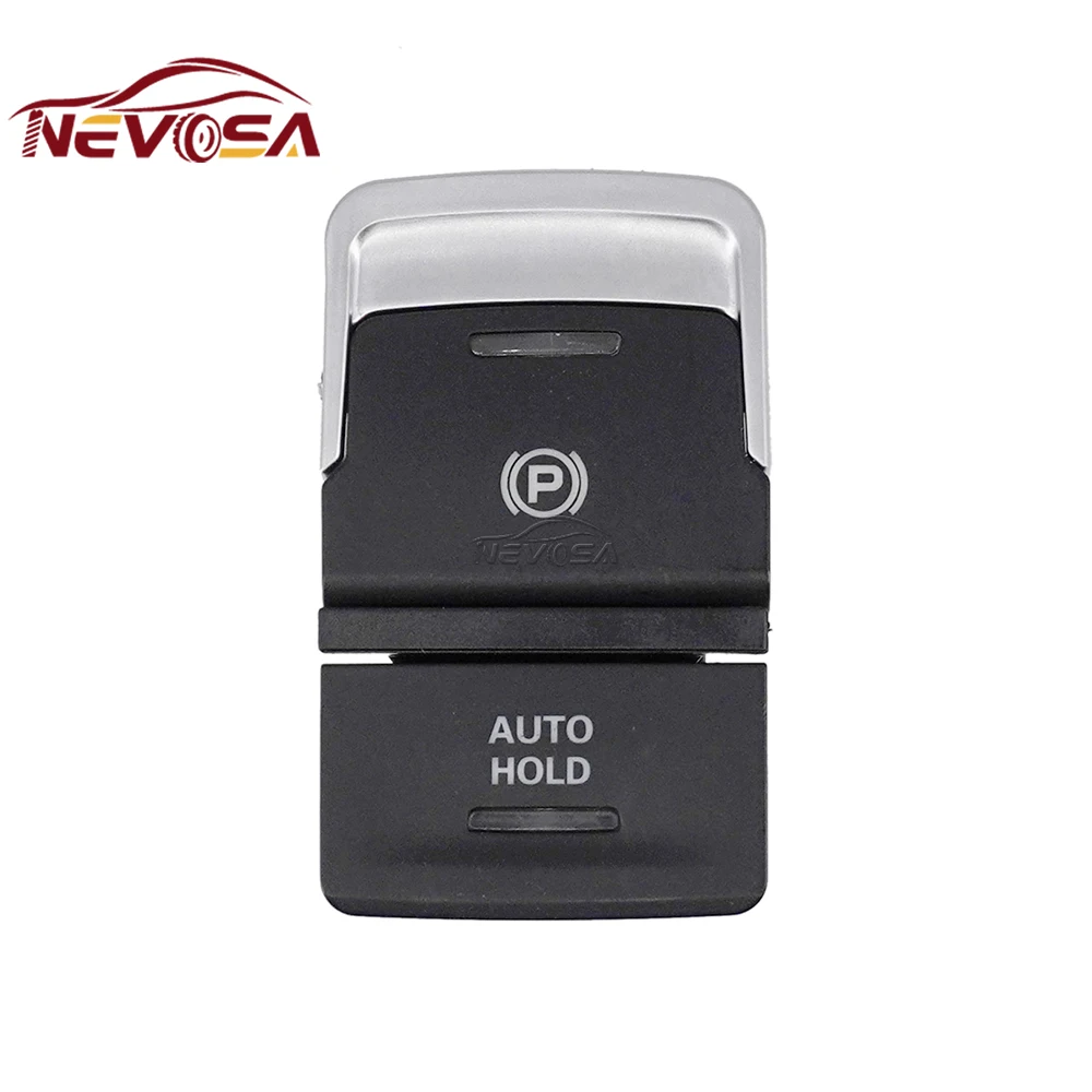 NEVOSA For VW Golf 7 GTI MK7 2013-2015 E-Golf 2014-2016 5G0927225D Electronic Handbrake Auto Hold Switch Button 5G0927225