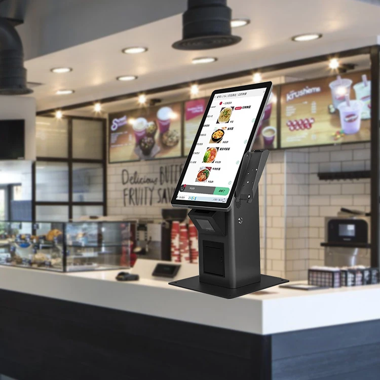 Restaurant Kiosk Android Multifle Android 12 Kiosk Food Interactive Touch and Camera Kiosk