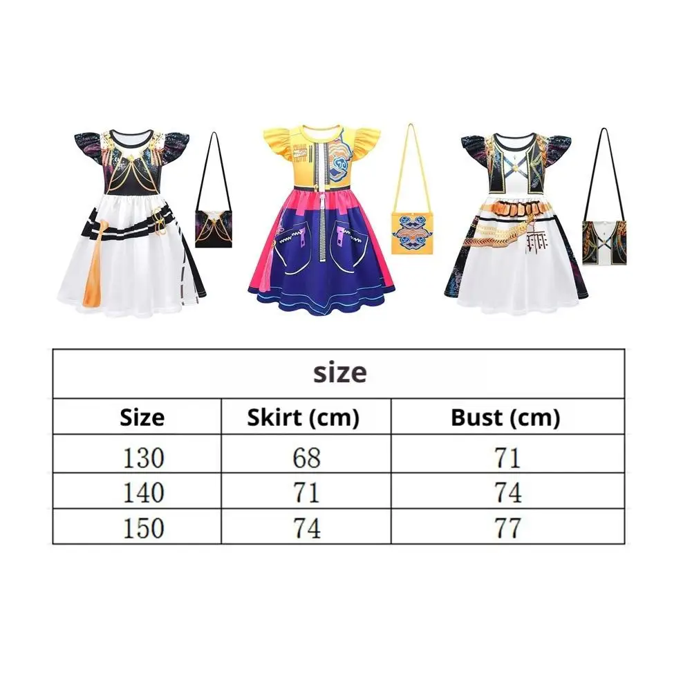 K-POP 悪魔ハンターコスプレ衣装子供のためのパフスリーブルミーゾーイミラドレスハロウィンアニメハンター分隊衣装