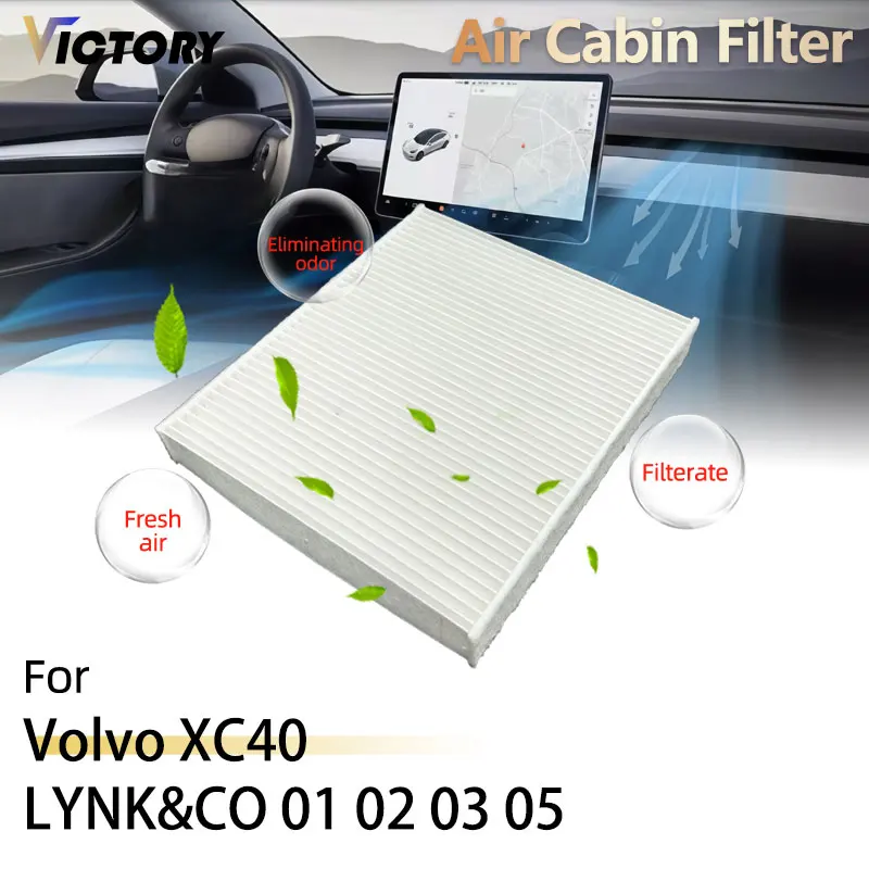 

For Volvo XC40 Geely Monjaro Xingyue L LYNK & CO 01 CX11 02 CC11 03 03+ 05 Air Conditioning Filter Activated Carbon 8888397355
