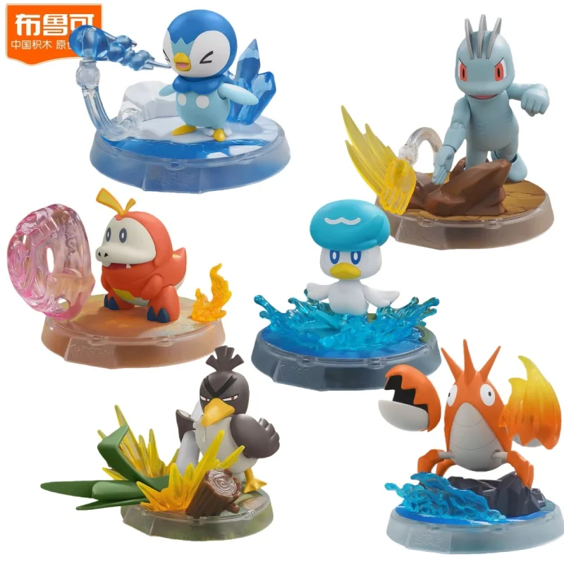 

Новые сборные игрушечные фигурки Покемон Пикачу Утенок Дракон Креветки Коллекционные игрушки Фигурки Поделки ручной работы