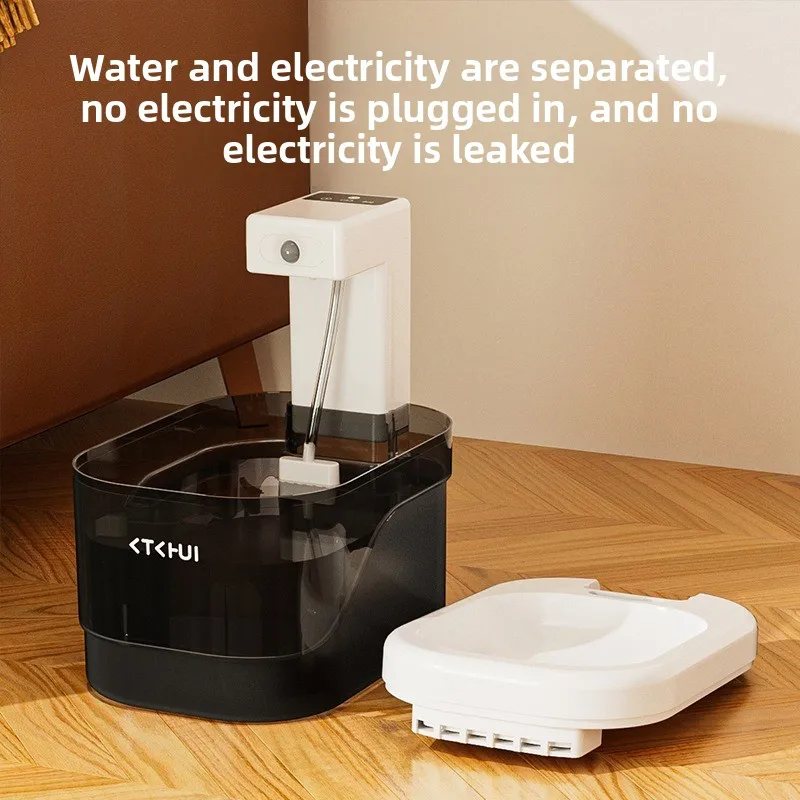 Smart Cat Water Fountain Wireless Automatic Pet Water Dispenser For Cats Dog Drinking Purifier Fountain with Recirculate Filters