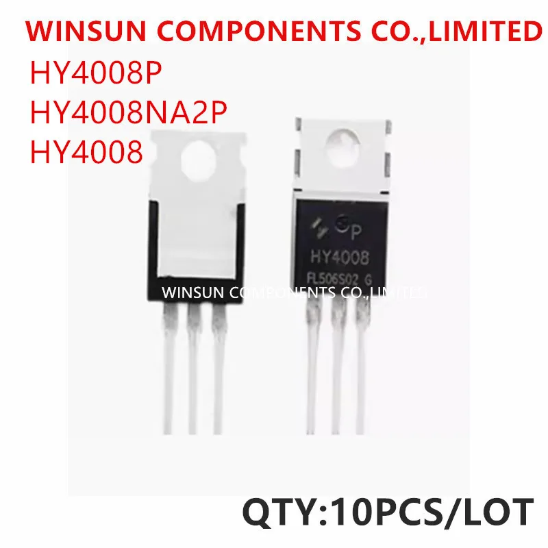 

100% New Original HY4008P HY4008NA2P HY4008 TO-220 MOS FET 80V 200A