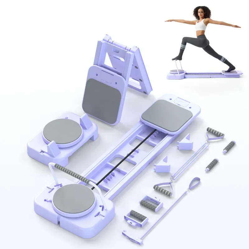 Transform Your Home Into A Personal Fitness Studio with This Versatile Multifunctional Pilates Bed and Fitness Board.