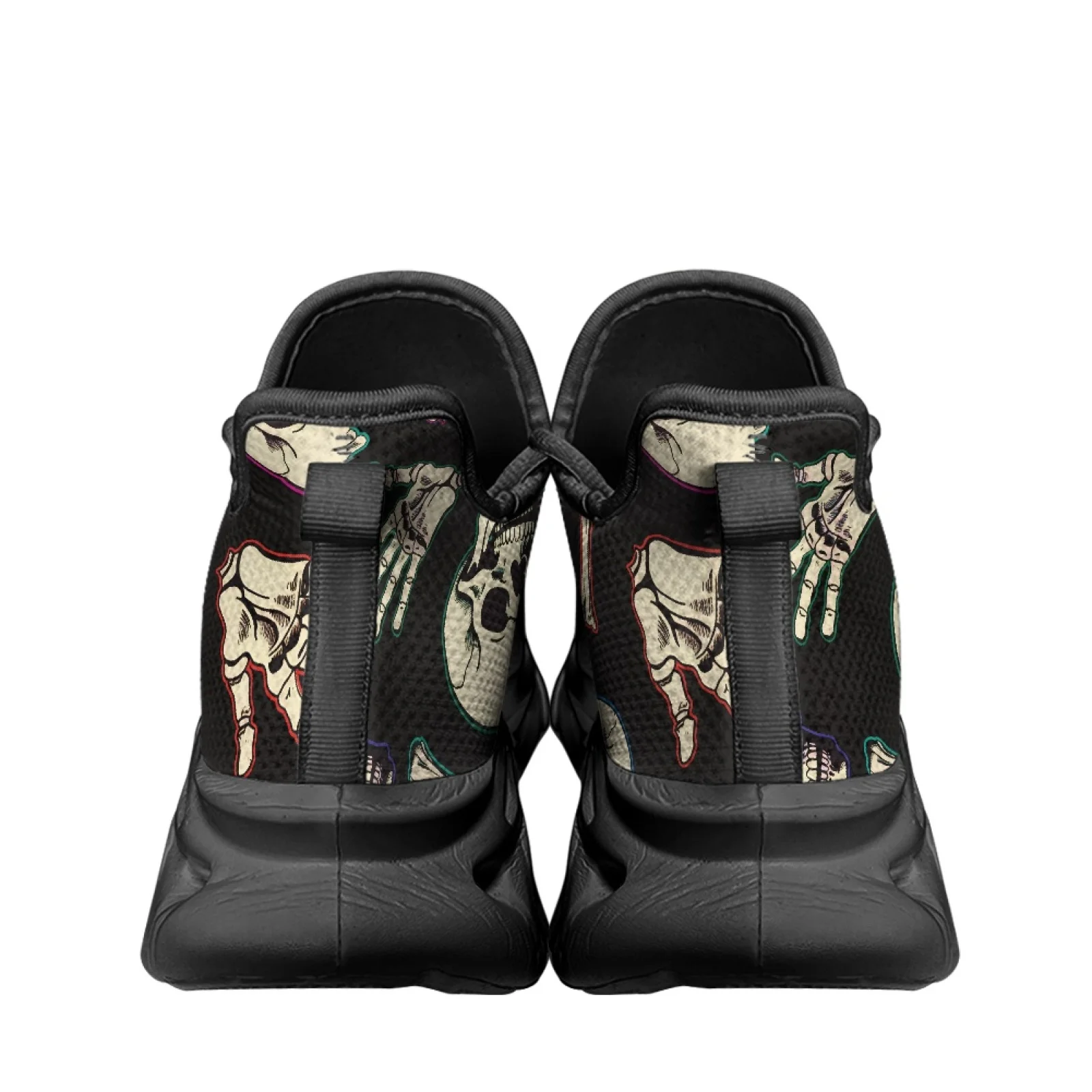 PENSTROLL PENSTROLL Skeleton Hands Breathable Fashion Sneakers for Men Mesh & EVA New Trend Outdoor Fall Fashion