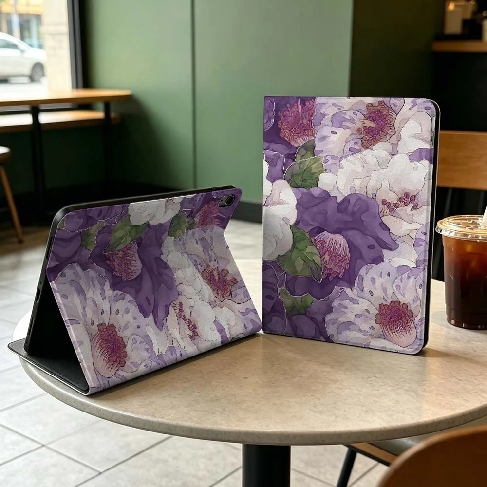 Creative Floral Art Gift For iPad Pro mini Air A16 A14 3 4 5 6th 7 7th 11th Gen 10.2 9.7 11 10.5 10.9 12.9 13 Inch Tablet Case