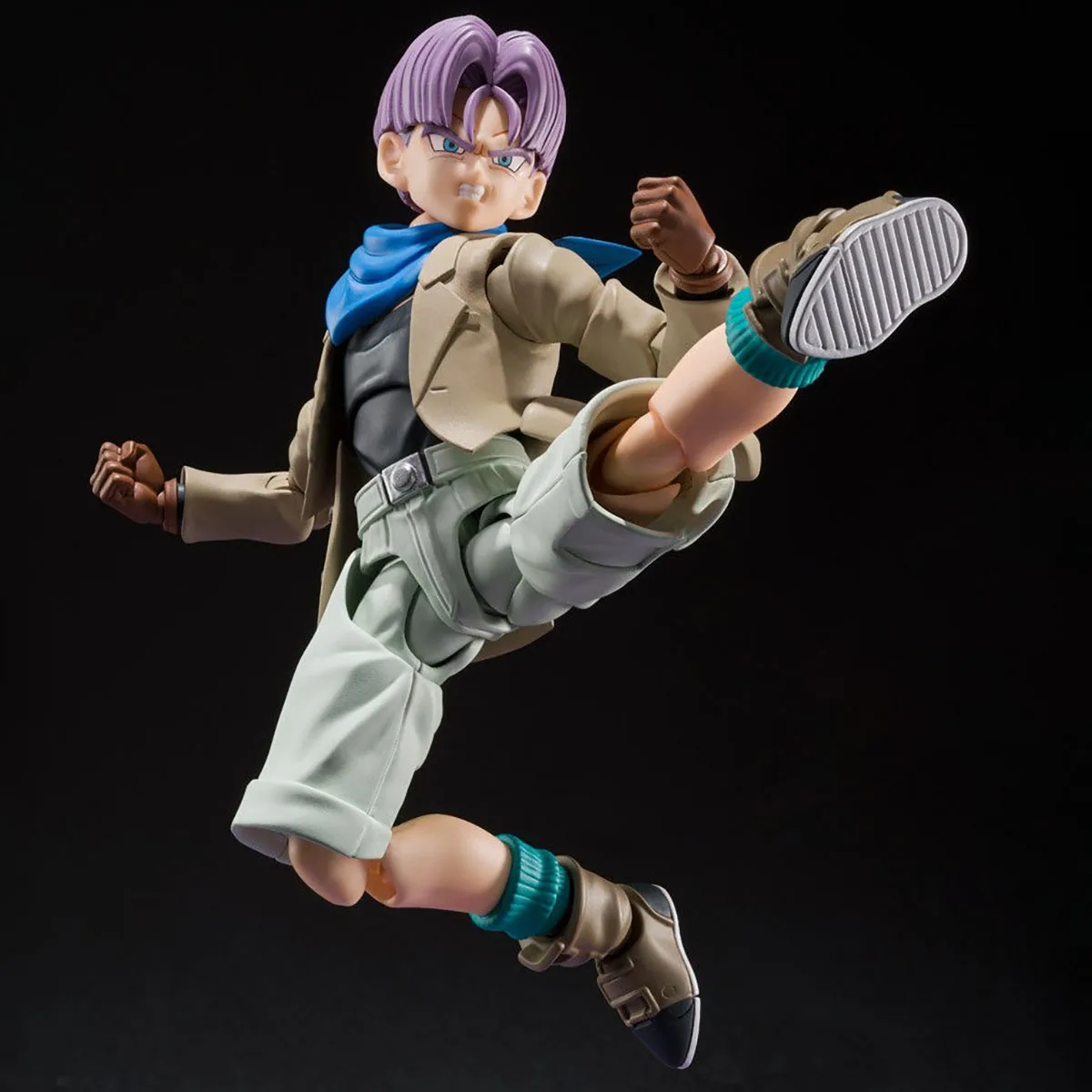 100% oryginał w magazynie Bandai Spirits S.H.Figuarts Dragon Ball GT Trunks Anime rysunek kolekcja figurek seria modeli zabawek