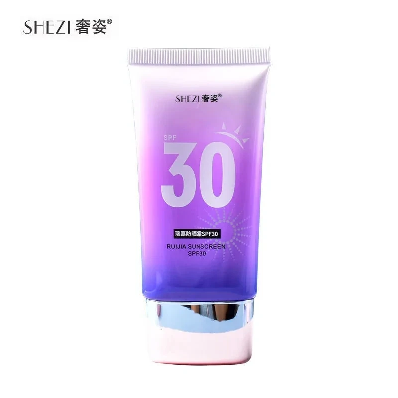 Shezi คอนซีลเลอร์กันแดดสำหรับร่างกายและใบหน้าชุดเครื่องสำอางเบสไฮกลอสชุด SPF30ซีรีย์