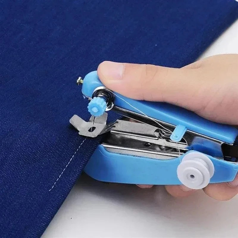 Portable Manual Sewing Machine, Mini Home Sewing Machine, Simple Operation, Clothes and Fabric Accessories Tools