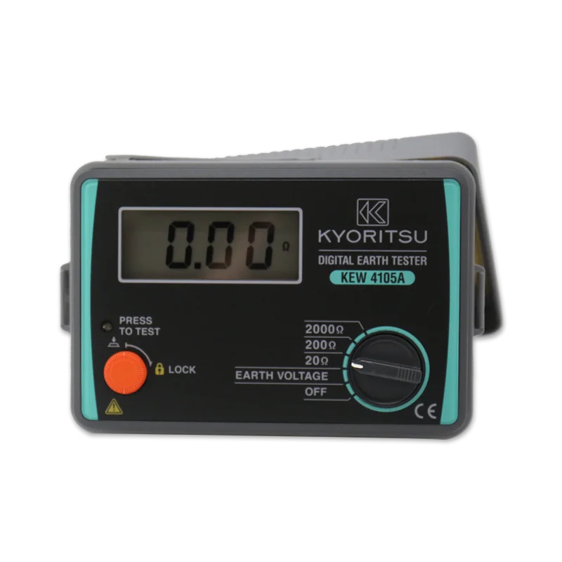 

Kyoritsu KEW 4105AH Digital Earth Resistance Tester Grounding Resistance Tester