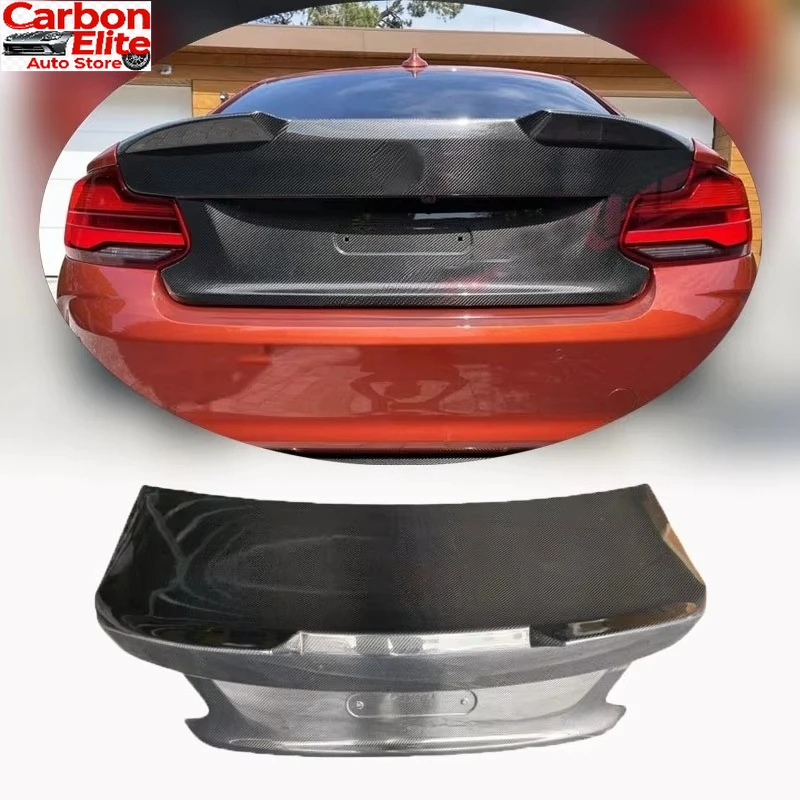 

Upgrade ForBMW F22 F87 M2 M2C CLS Style Carbon Fiber Duckbill Trunk Lid 2014-2019