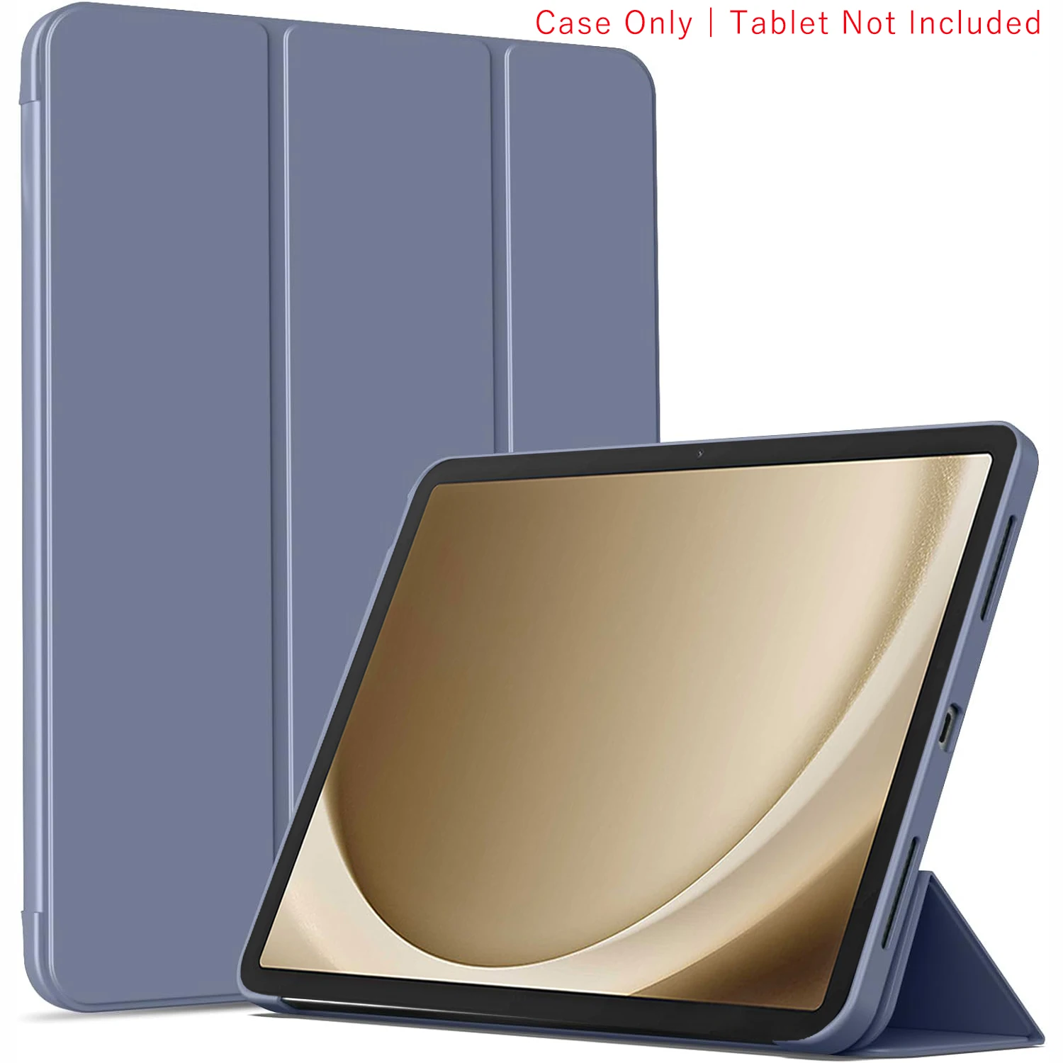 Drievoudig opvouwbare flipcase voor Samsung Galaxy Tab A11 Plus A11+ 2025 11'' SM-X230/X235/X236B Magnetische standaard PU lederen beschermhoes