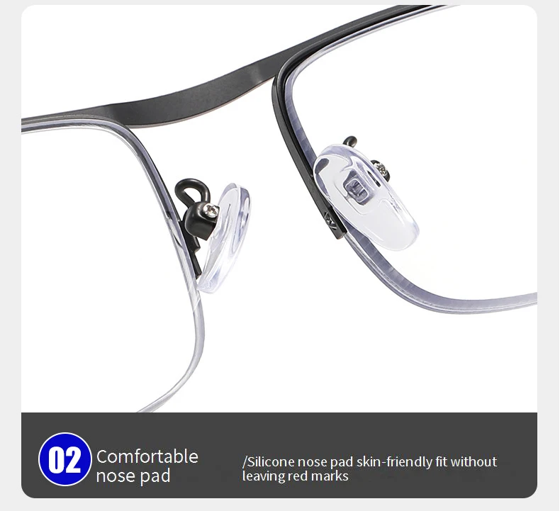 Presbyopie-Brille mit automatischem Zoom, sowohl in der Nähe als auch für progressive multifokale Presbyopie-Brille, Anti-Blaulicht-Brille 1845-1 – Detail 10