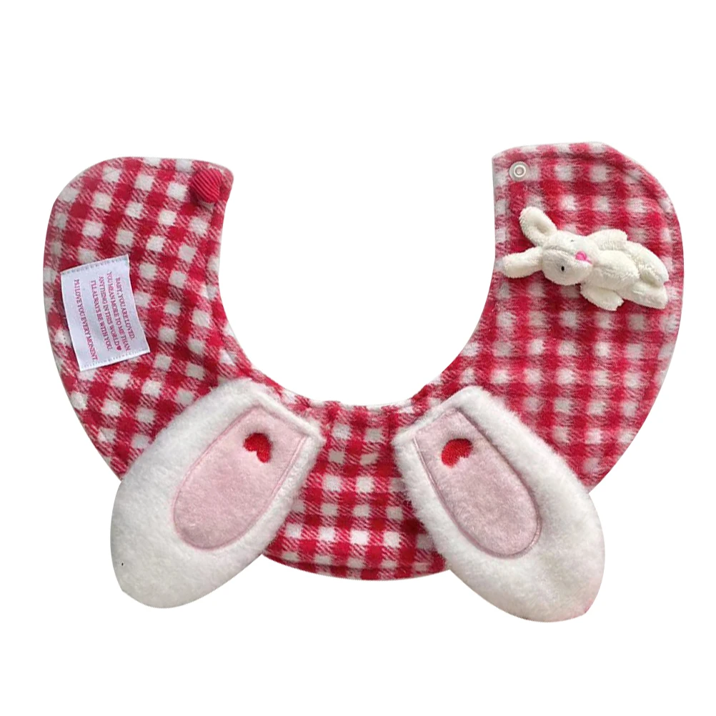 

Pet Rabbit Cloak Cute Cat Bib Dog Accessories Kitten Ornament Decorative Neckerchief