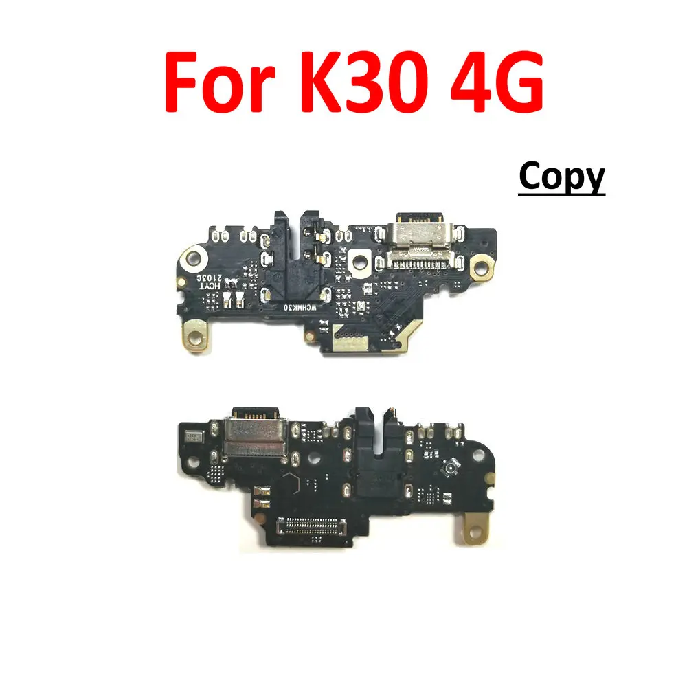 Main Board Motherboard Flex Cable Replacement For Xiaomi Redmi K30 4G 5G Poco X2 Micro usb charging board with Microphone