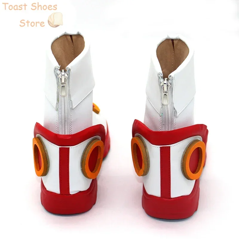 

qwerrtyuio. 123456 UTA PU leather shoes Halloween carnival boots cosplay costume propsasdffghjk 987764