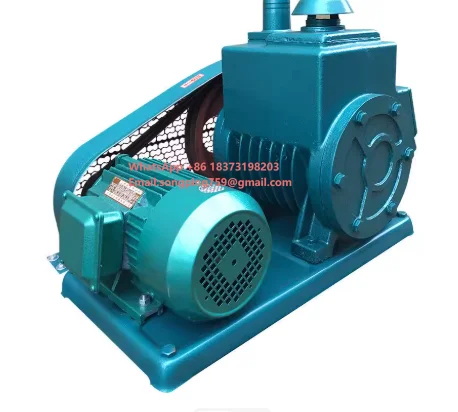 

X-100A Cast Iron Rotary Vane Vacuum Pump Suc tion Machine Pulley Ultra-high Vacuum Deaeration Mac hine 920*638*656 6*10-2(pa)