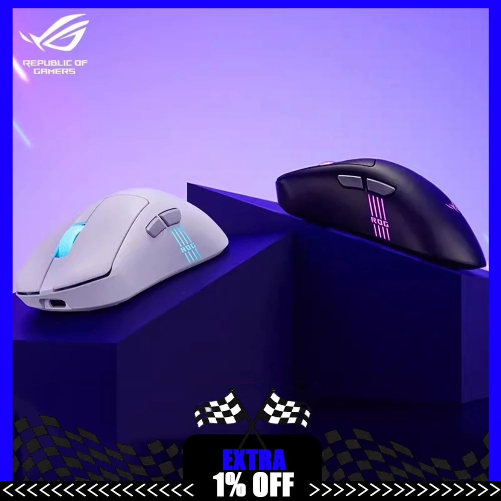 ROG Keris II Gaming Mouse Three Mods AimPoint Pro 42k Sensor 8K RGB Wireless Mouse Low Delay 65g Light Weight Mouse Gamer