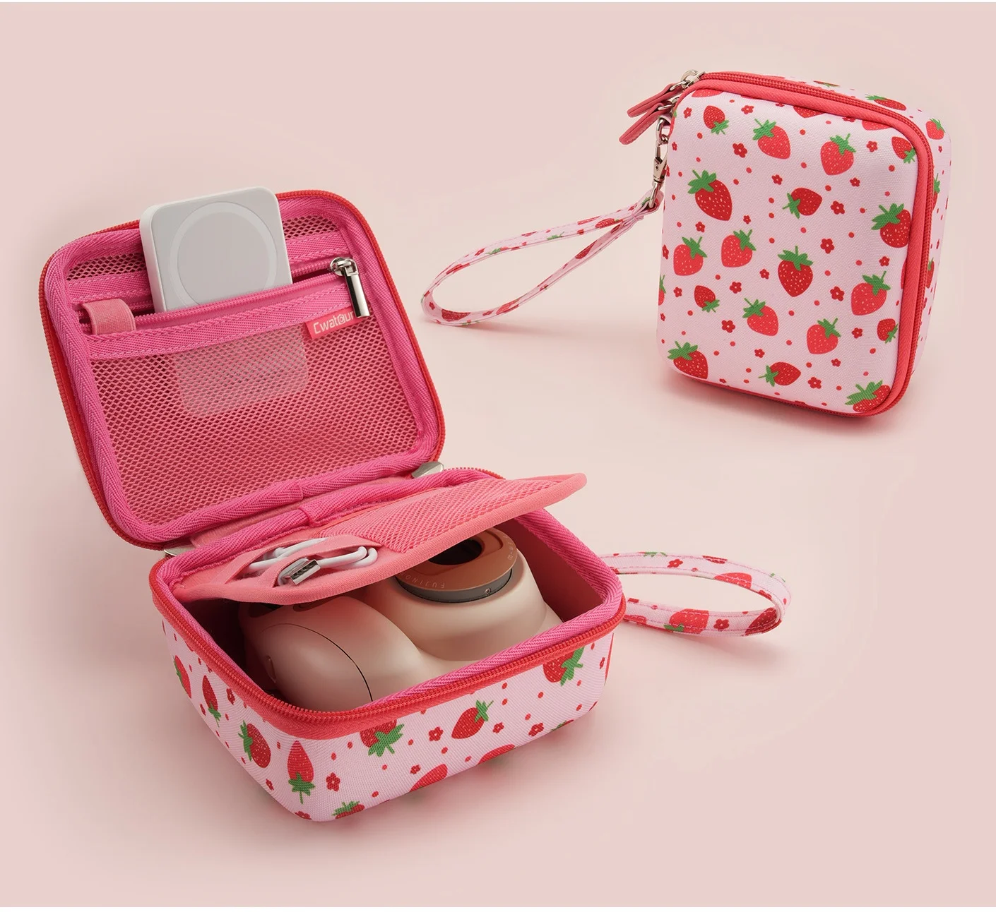 Hard shell Instant Camera Bag portable Waterproof compact Camera Storage Bag hard case for small Polaroid mirrorless camera