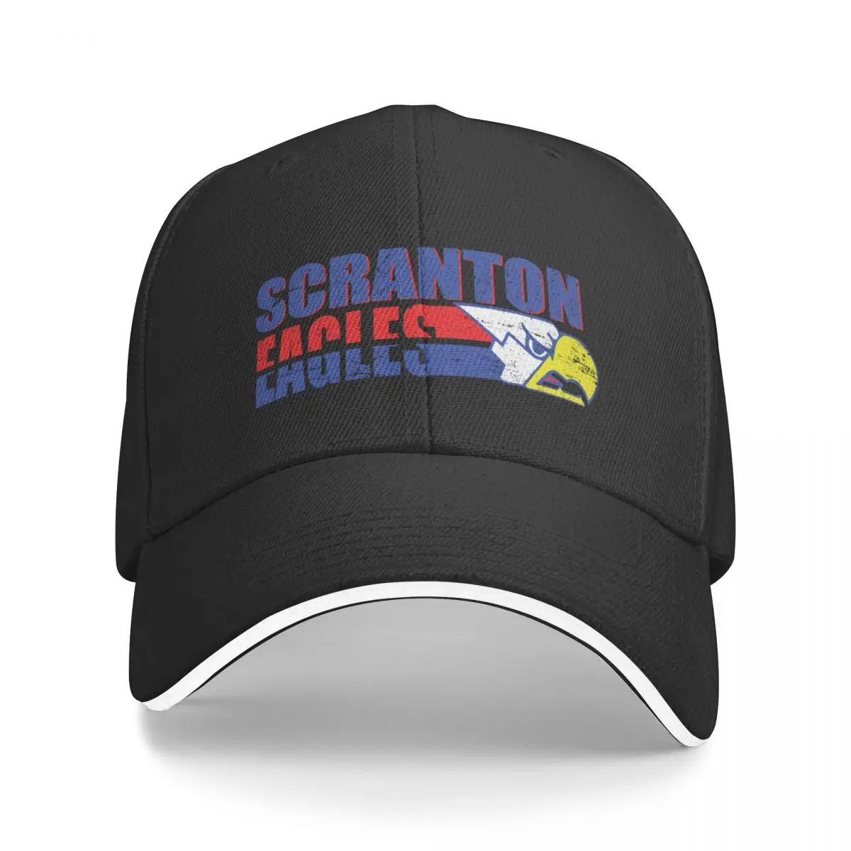 Distressed Scranton Eagles Baseball Cap Beach Outing Fashion Beach For Men Women's