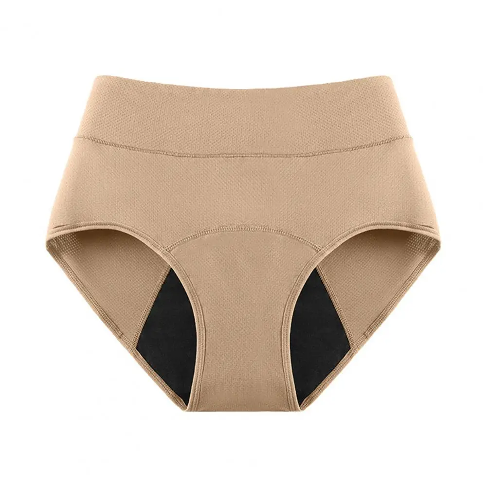 Leak Proof Menstrual Panties High Waist Period Panties Absorbent Period Underwear for Women Heavy Flow Leakproof Postpartum