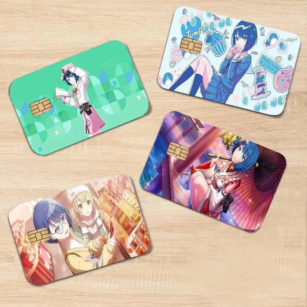 Kiritani Haruka Animation Game Project Sekai Art Print Credit Card Skin Waterproof PVC Bank Card Decal
