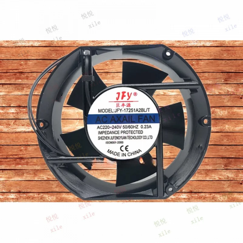 

L L 1 шт. для JFY-17251A2BL/T AC220-240 В 0,23 А 17 см охлаждающий вентилятор