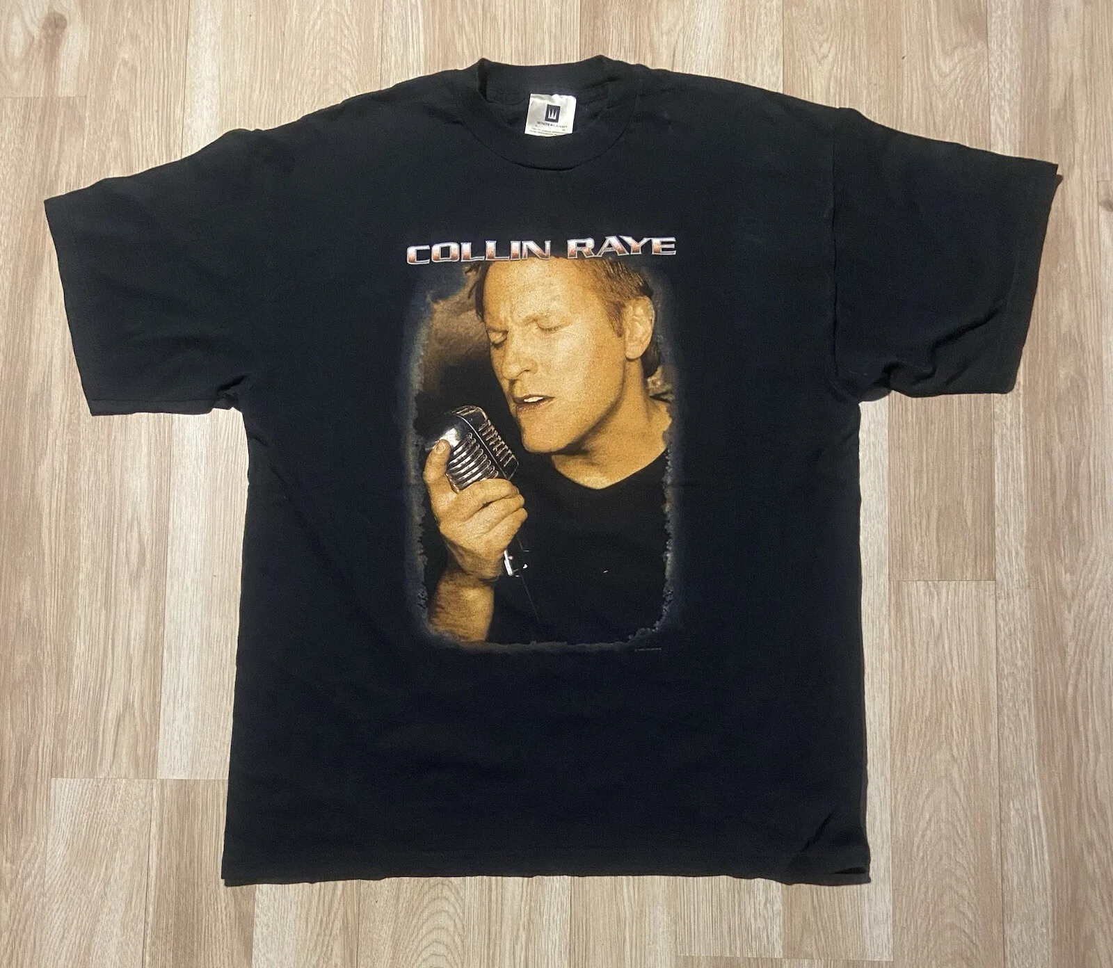Vtg 90s Collin Raye T Shirt Sz XL Walls Come Down Tour Concert Boxy Country