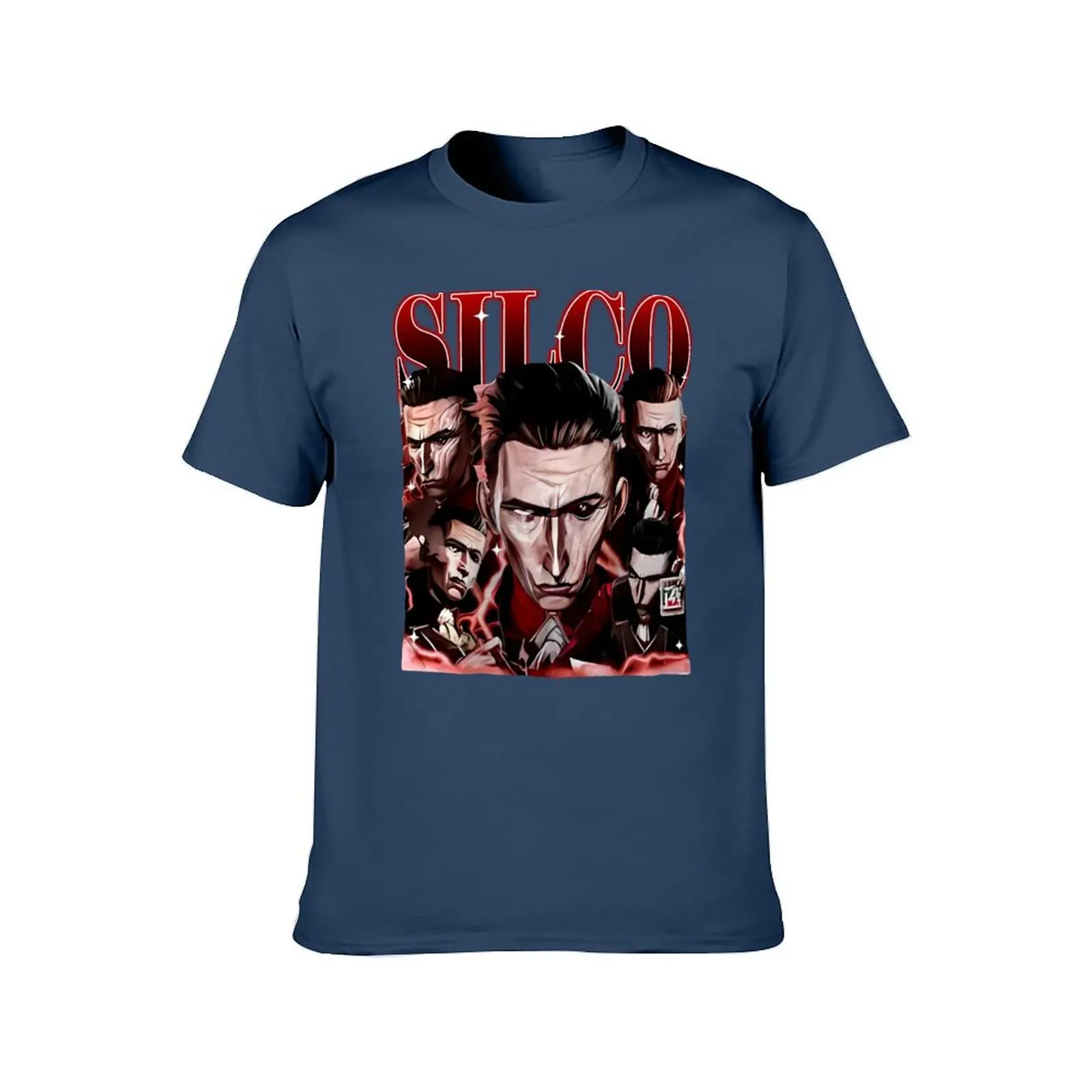 Silco Arcane Dark Villain T-Shirt graphic t shirts for man t shirts for man cotton t shirt for man 100 percent cotton T-Shirt