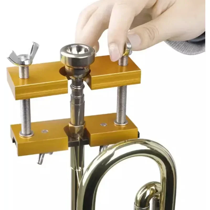 Trumpet Spout Extractor Trumpet Spout Extractor Brass Instrument Large Horn Trombone Are Used