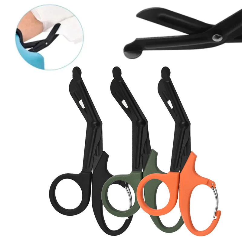 Спасательные ножницы для выживания, ножницы для экстренной помощи, ножницы для уличной резки одежды, садоводства, тактические медицинские ножницы, инструмент