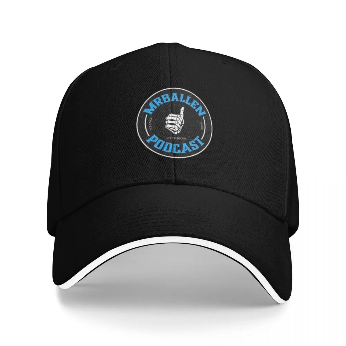 

MrBallen PODcast, Stange, Dark Baseball Cap Rave men's big size hat tea Hat winter hats for men For Girls Men's