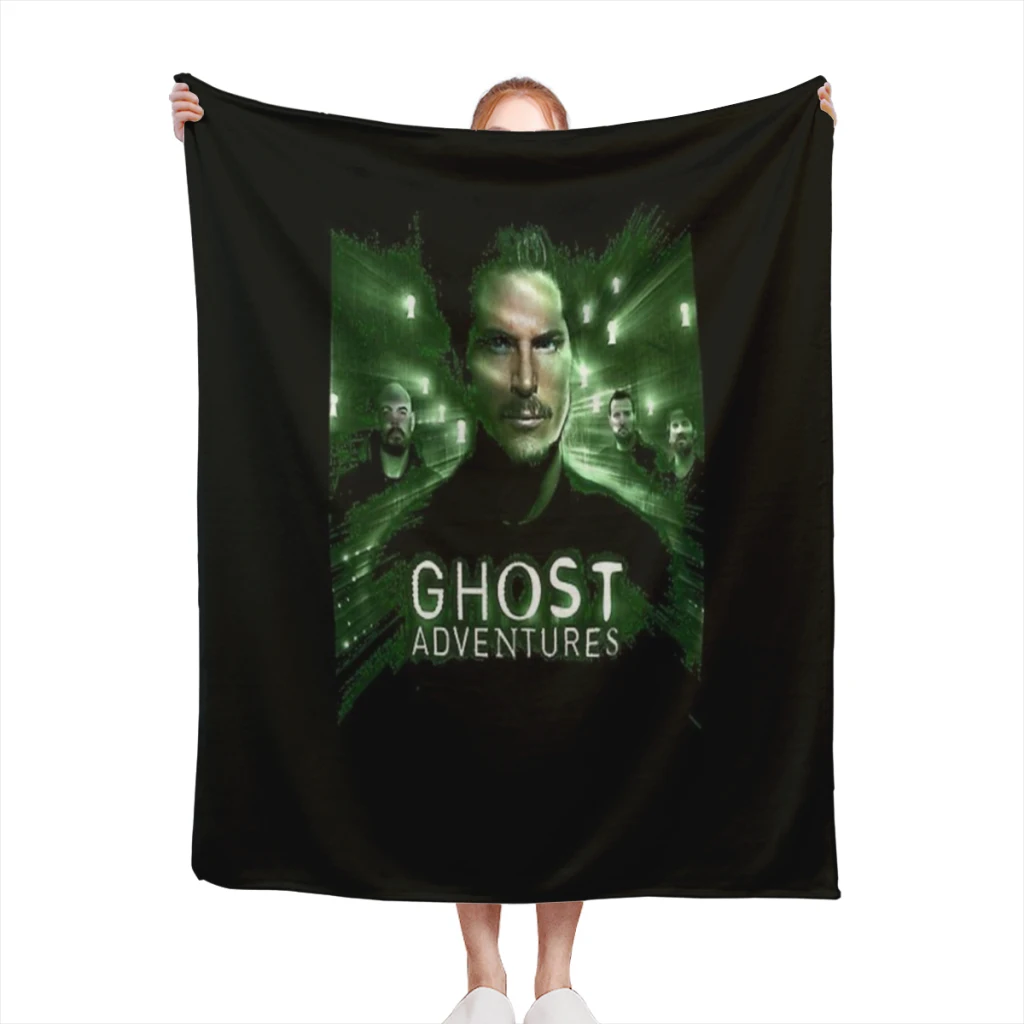 

Gift Idea Ghost Adventures Gifts For Birthday Medium Blanket Comforter Flannel Soft throw Blankets Warm Home and Decoration