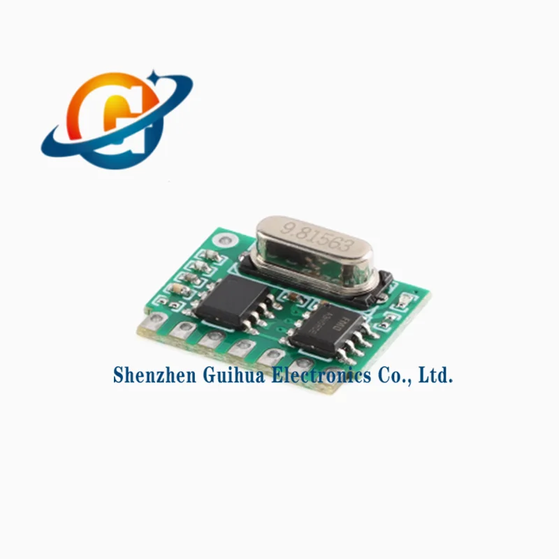 2pcs 315/433MHz learning remote control receiver decoding module supports PT2272