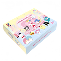 Hot Sell Original Box Card Sanrio Popular Cartoon Anime Characters Cute Kuromi Kitty Melody Collecting Hobbies Children's Gifts