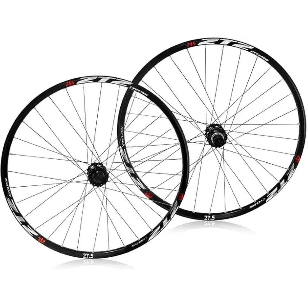 

Quick-Release Disc Brakes ZTZ 27.5-inch Mountain Bike Wheelset Ultra-Light Aluminum Rims With 32H High-Strength Bicycle Wheels