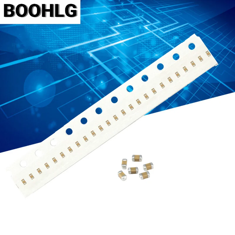 100 шт. 0402 SMD 0,5 пФ-10 мкФ Многослойный керамический конденсатор с чипом 10 пФ 100 пФ 1 нФ 10 нФ 15 нФ 100 нФ 0,1 мкФ 1 мкФ 2,2 мкФ 4,7 мкФ