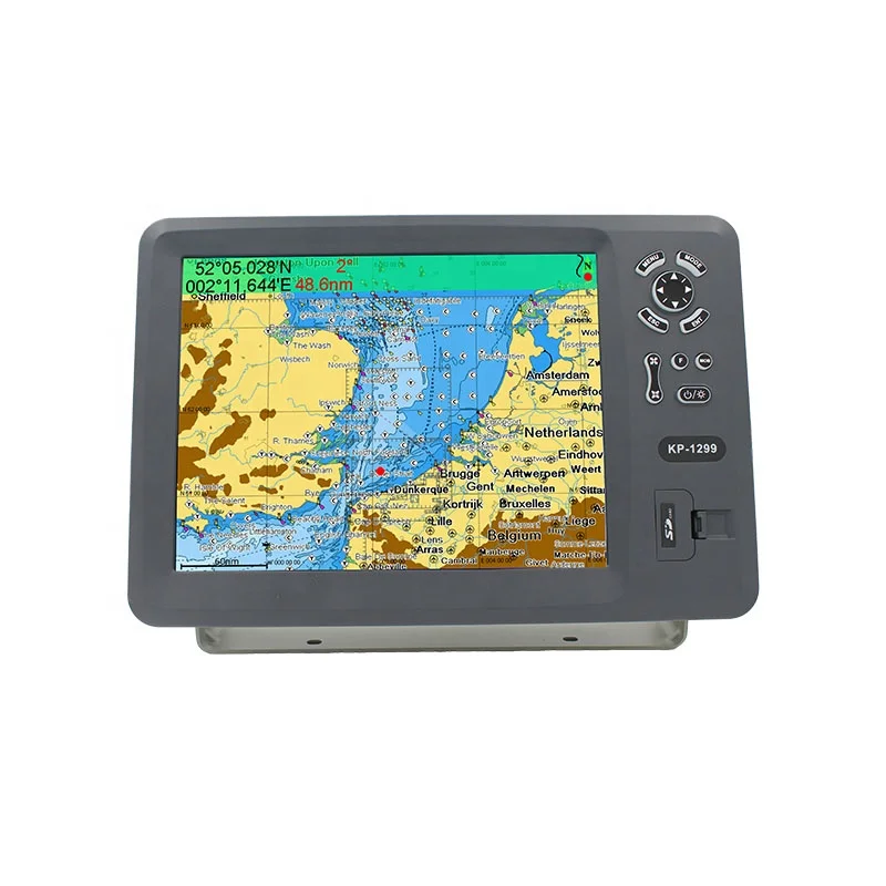 Marine navigation 12 inch marine gps chart plotter for ship KP-1299