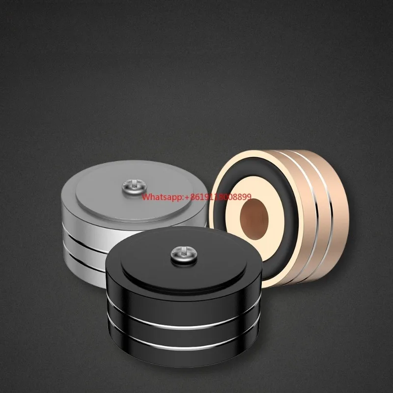 

OvO Store All Aluminum Alloy Foot Nail Power Amplifier Shock Absorber Foot Pad Ball Machine CD Audio Box Anti-skid