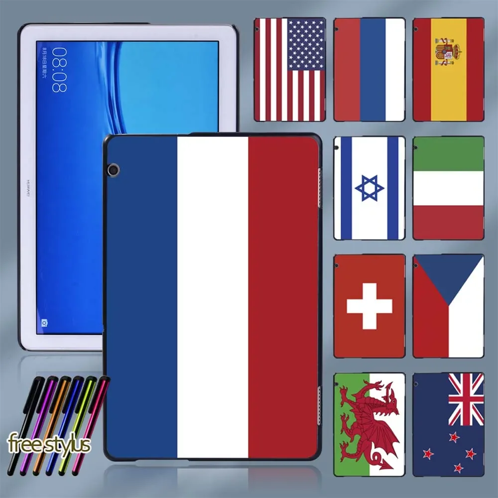 Lightweight Hard Shell Case Cover for Huawei MediaPad T5 10 10.1 Inch Tablet Durable Plastic Protective Shell