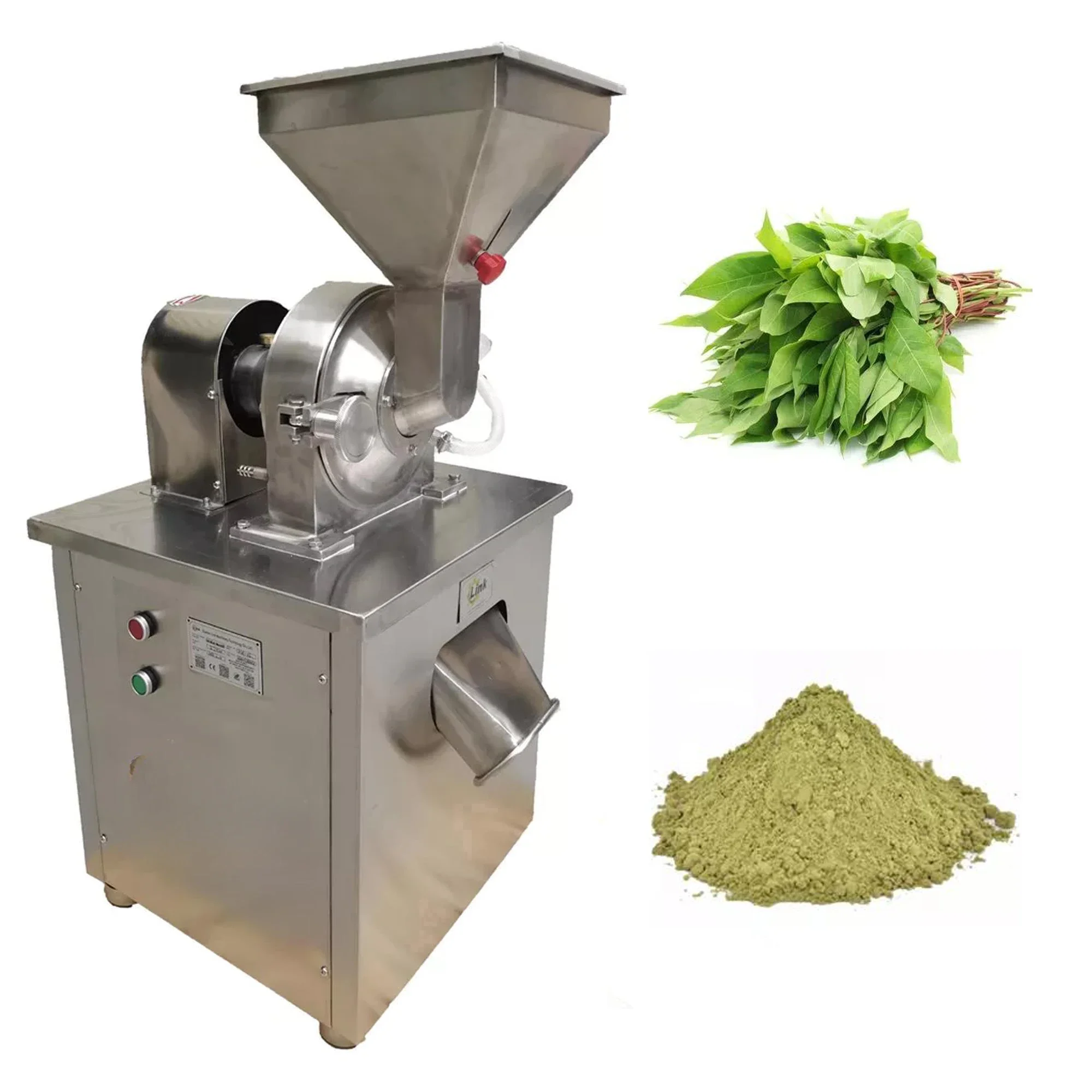 

Best Selling Wheat Flour and Mushroom Turmeric Powder Cassava Leaves Grinding Machine