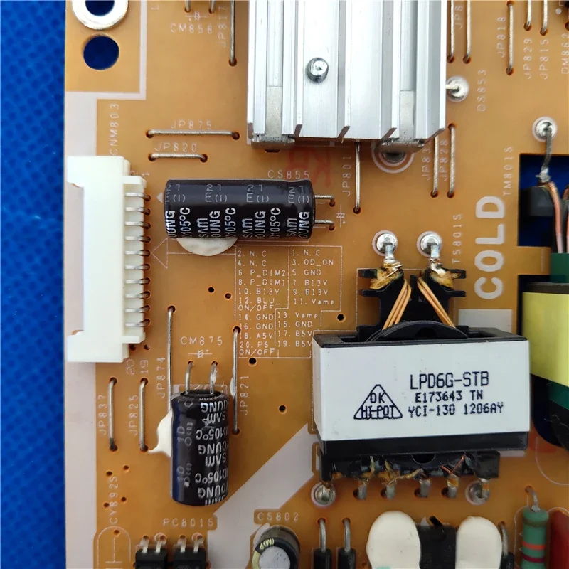 Good test BN44-00518A for  power supply board PD46B1D_CSM UE37ES6100 UE37ES6300 UE37ES6710 UE37ES6300UXXU UE37ES6300U