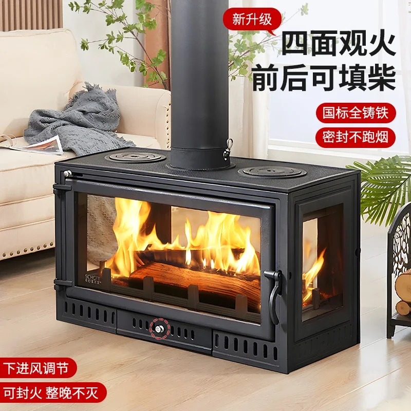 

Firewood fireplace real fire firewood burning wood retro cast iron firewood fireplace real fire fireplace winter heating