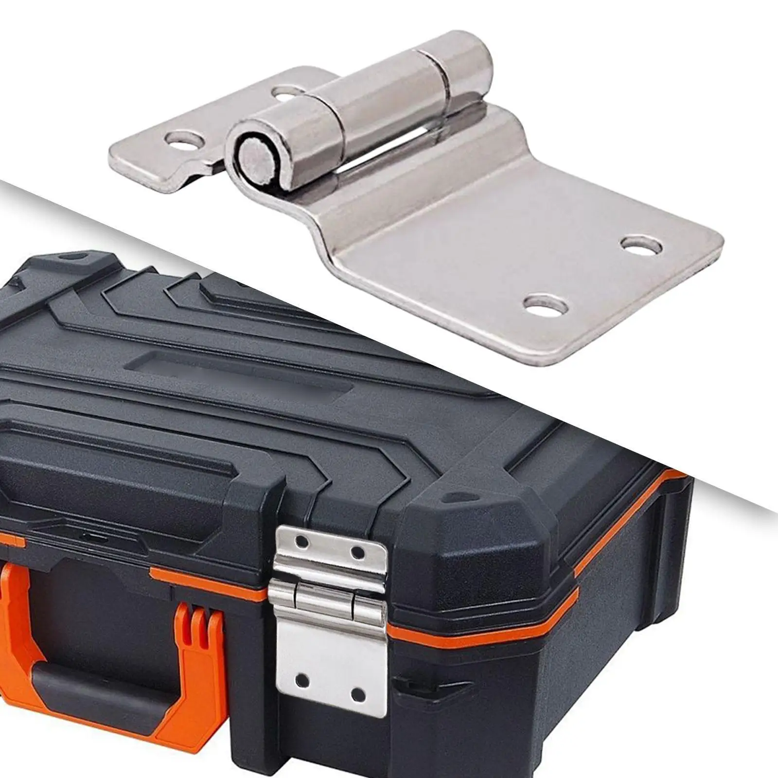 Fishing Boxes Hinge Small Boxes Hinge Accessories Easy Installation Sturdy Cabinet Hinge Smooth Surface Tool Box Hinge