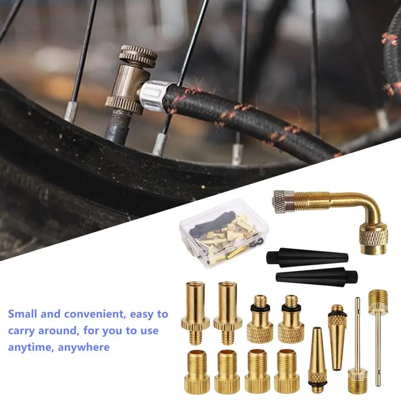 Bike Tire Valve Adapter Converter Road Bike Cycle Bicycle Pump Tube Ball Pump Needle Inflation Devices Cycle Bicycle Punp Tube